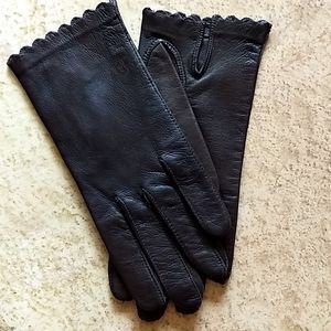 Brown Leather Gloves